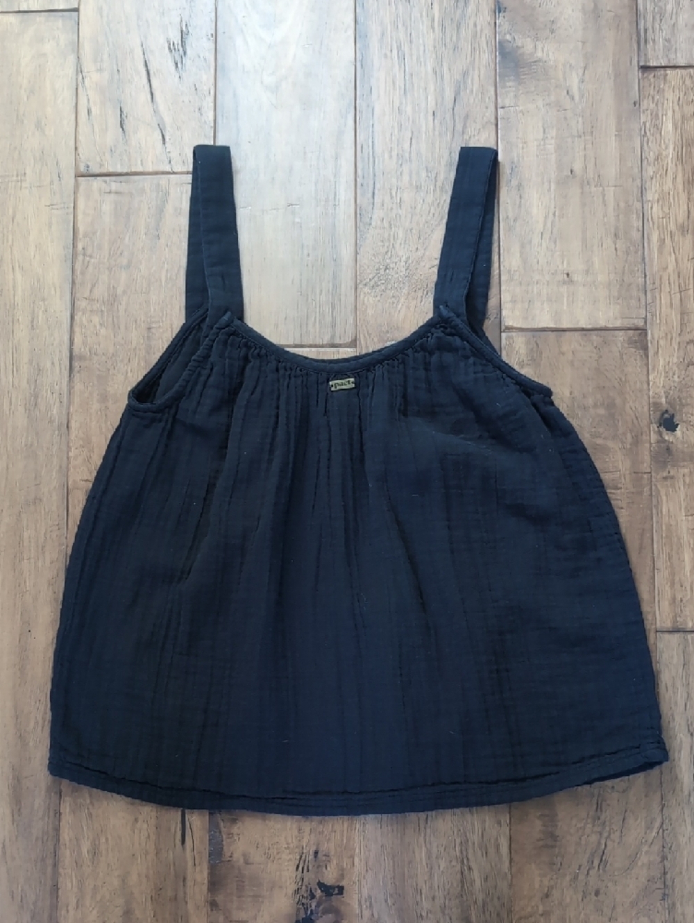 Pact Women's Black The Coastal Daily Tank Small - Picture 2 of 5